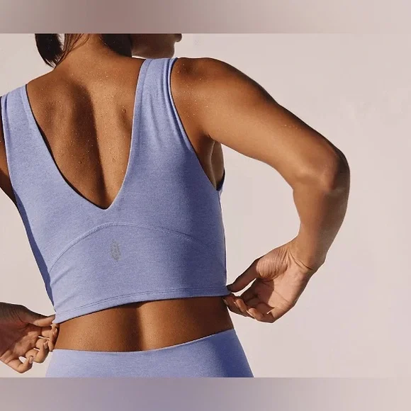 Never Better Heather Free People crop top - Picture 3 of 6